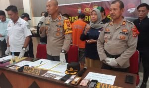 Pres release pengungkapan peredaran narkotika jaringan segitiga emas, Selasa 17 Oktober 2023. (ist)