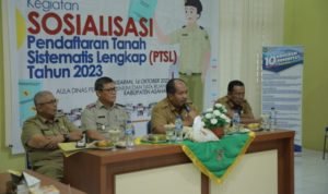 Wakil Bupati Asahan Ikuti Sosialisasi PTSL Tahun 2023