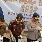 Polres Luwu Utara Musnahkan Barang Bukti Narkoba dan Ribuan Obat Terlarang