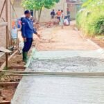 DD Tahun 2024, Pekon Sukoharjo 1 Bangun Jalan Rabat Beton
