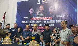 Pilkada Takalar 2024, Makmur Mustakim Daftar di Nasdem
