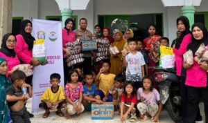 Polres Palopo Berikan Bantuan ke Korban Banjir dan Dirikan Dapur Umum di Luwu