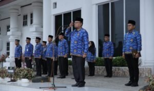 Sekda Kabupaten Asahan Pimpin Upacara ke-116 HARKITNAS