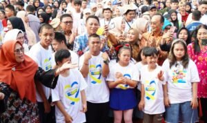 Pj Wali Kota Palopo Hadiri Hari Anak Nasional di Rujab Gubernur Sulsel