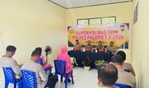 Bag SDM Polres Palopo Gelar Kegiatan Supervisi Penjelasan Nomenklatur Polsubsektor