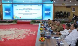 Bupati Asahan Ikuti Launching Gerakan Penanganan Inflasi Serentak se-Sumut