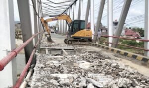 Ada Rehabilitasi, Jembatan Masamba Ditutup Selama 71 Hari