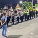 Jelang Pilkada 2024, Personel Polres Morowali Rutin Patroli ke Kantor KPU dan Bawaslu