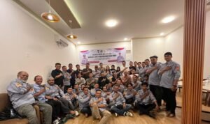 Sukseskan Pilkada Damai 2024, Kapolres Lutra Cooling System Bersama Awak Media