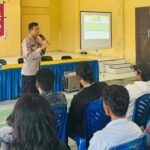 Polres Morowali Beri Pembekalan Anggota Linmas untuk Pengamanan TPS di Bungku Barat