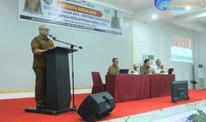 Pj Sekda Kabupaten Asahan Buka Sosialisasi DTKS