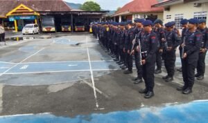 Polres Palopo Terima 100 Personel BKO Brimob untuk Pengamanan Putusan PHP Pilkada