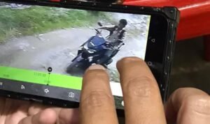 Maling Motor di BTN Pepabri Palopo Terekam CCTV