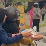 Polwan Polres Palopo Berbagi Takjil dan Gelar Buka Puasa Bersama