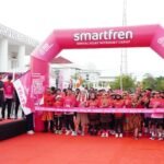 Firmanza DP Lepas 500 Peserta Smartfren Fun Run di Palopo