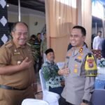 Bupati dan Wakil Bupati Asahan Hadiri Open House Halal Bihalal Kapolres Asahan