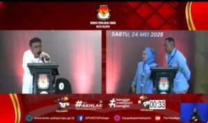 Tampil Tunggal Tanpa Putri Dakka, HB Apresiasi Naili di Sesi Debat PSU Pilwalkot Palopo 2025