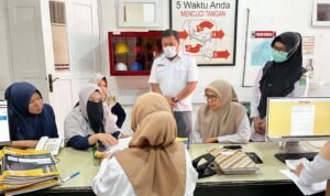 Perkuat Kolaborasi Program IPBAL, Dukcapil Lutim Berkunjung ke RSUD I Lagaligo