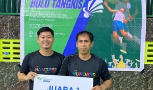 Tim Perumda TM Palopo Rebut Juara 1 di Turnamen Badminton May Day 2025