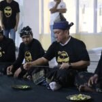 Bupati Irwan Ikut Ritual Mattompang di Pameran Benda Pusaka