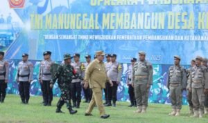 Bupati Asahan Bersama Danrem 022 Pantai Timur Buka TMMD ke-124 di Desa Silo Bonto