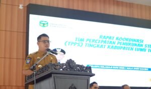 TPPS Luwu Perkuat Sinergi Lintas Sektor untuk Tekan Stunting