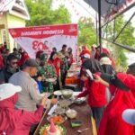 Semarak HUT RI ke 80 di Desa Pabbaresseng: Gelar Festival Kuliner di Lapandoso