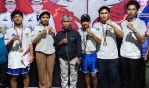 Dipimpin Anggota DPRD Rusdi Layong, Pertina Luwu Timur Raih 2 Emas dan 4 Perunggu di Kejurprov Tinju Sulsel 2025