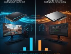 Perbandingan Kecepatan Antara SSD NVMe dan SSD SATA untuk Kebutuhan Gaming dan Kerja Berat