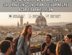 Tips Mencari Teman Baru Saat Sedang Traveling Sendirian di Luar Negeri Agar Tidak Kesepian