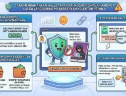 Cara Mengamankan Wallet NFT Dari Modus Penipuan Airdrop Palsu Yang Sering Menargetkan Kolektor Pemula
