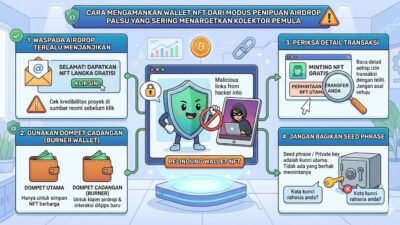 Cara Mengamankan Wallet NFT Dari Modus Penipuan Airdrop Palsu Yang Sering Menargetkan Kolektor Pemula