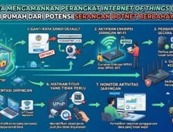 Cara Mengamankan Perangkat Internet Of Things Di Rumah Dari Potensi Serangan Botnet Berbahaya